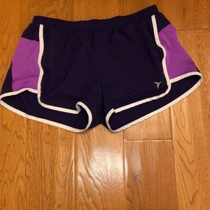 Purple Running Shorts
